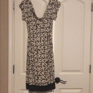 Short sleeve floral Diane von Furstenberg dress